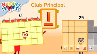 Club Principal | 123  Matemáticas para niños | Episodios completos | Numberblocks en Español