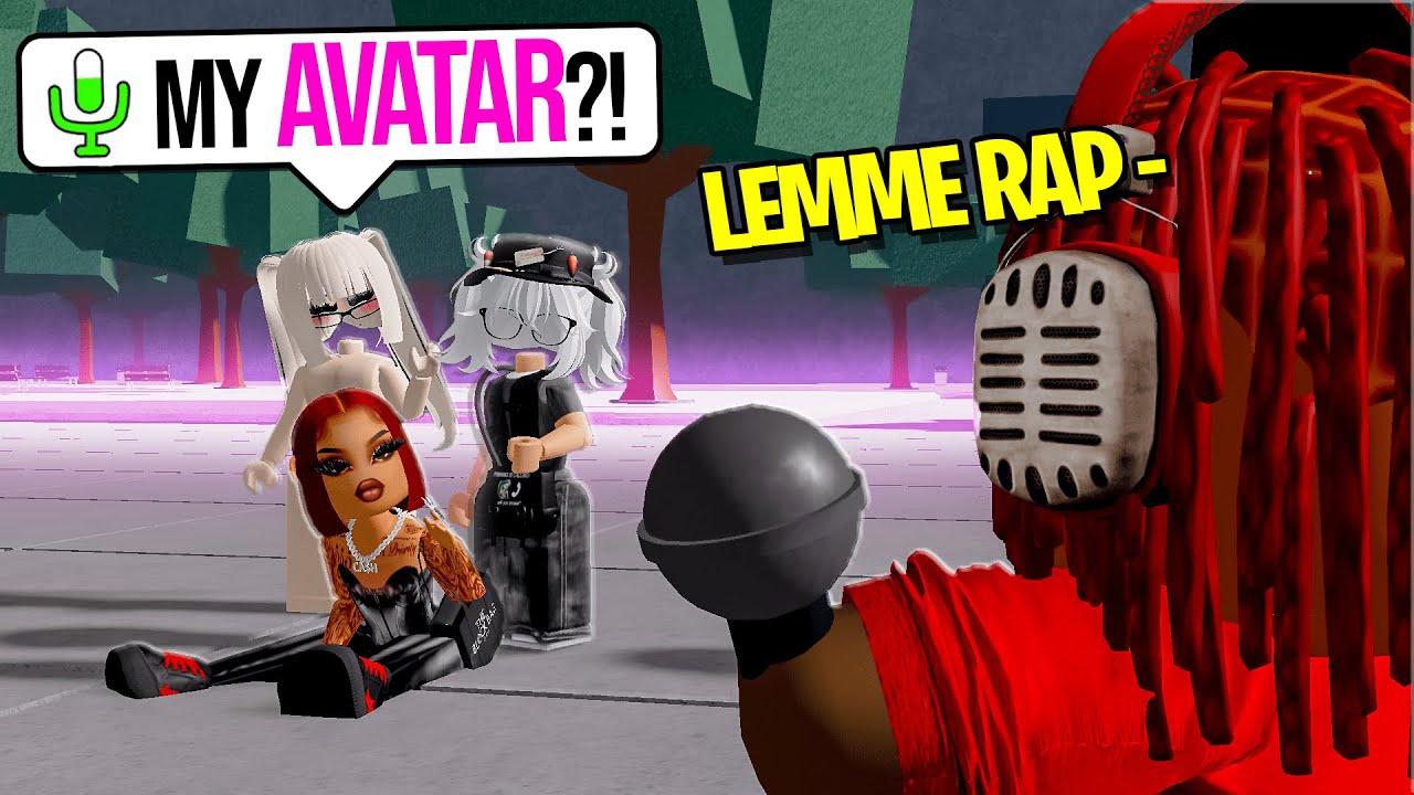RAPPING ROBLOX AVATARS IN THE STRONGEST BATTLEGROUNDS..