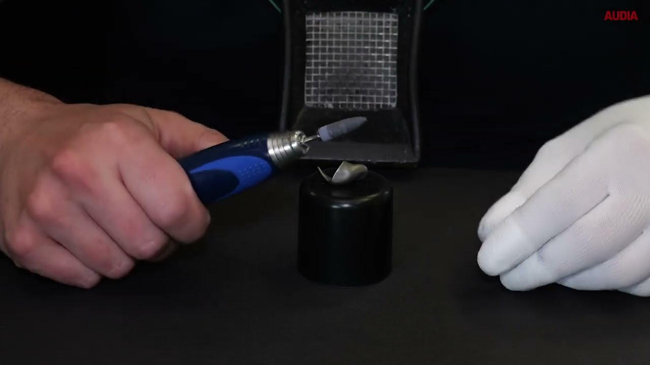 AUDIA AKUSTIK - Reworking AUDIA Titanium Earmolds | Tool Preparation & Polishing Tutorial
