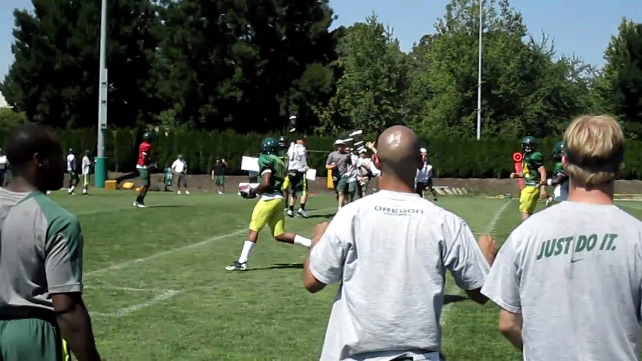 Oregon 2010 Fall Practice - Brian Jackson