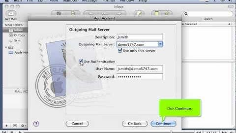 Hoe stel je een Pop account in met Apple mail?
