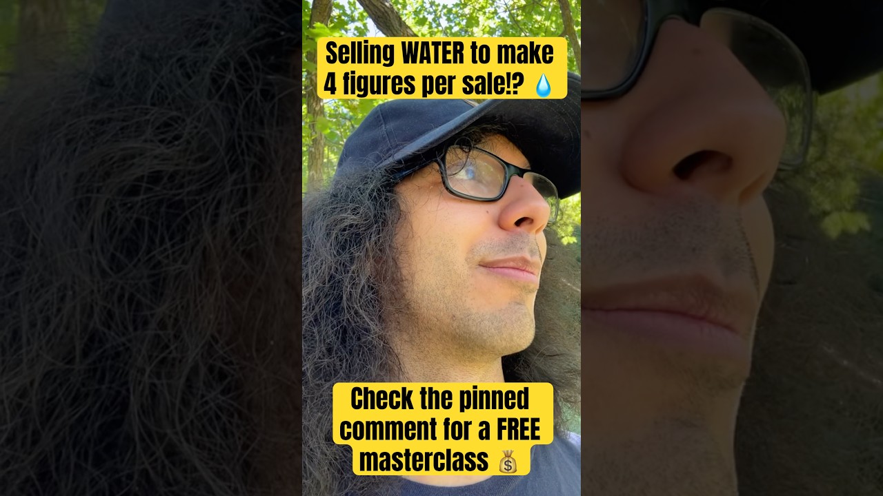 Selling WATER to make 4 figure commissions!? 💧