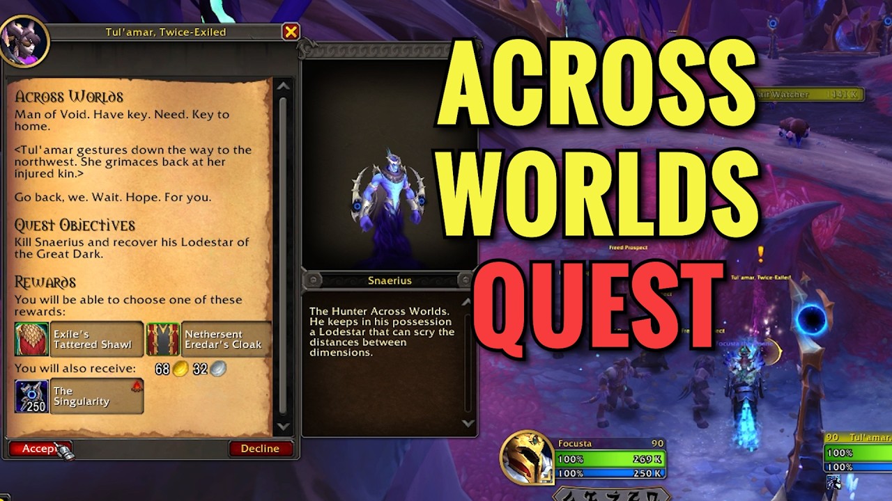 Across Worlds Quest (WoW Midnight)