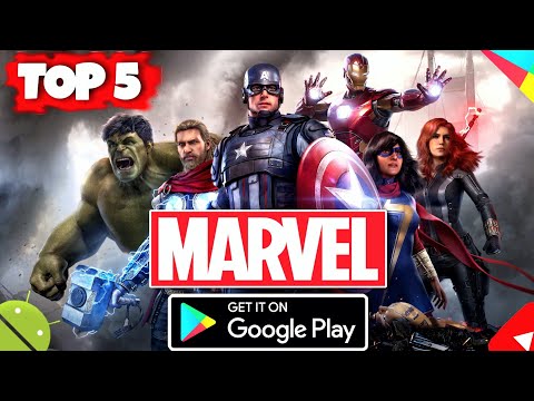 TOP 5 MARVEL GAMES FOR ANDROID | BEST MARVEL GAMES ON PLAY STORE - 2021