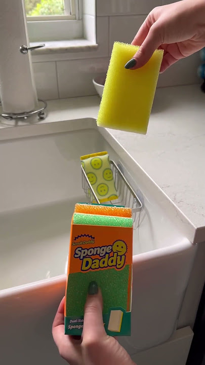 Spring scrub daddy restocks 💛 #asmr #asmrsounds #asmrvideo #restock #restockasmr #restockandrefill
