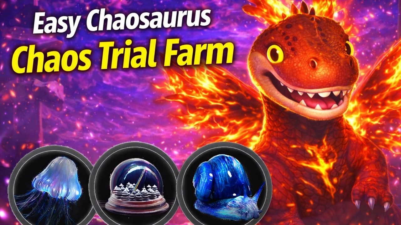 Easy farm Chaosaurus Chaos Trial SCP Scenario #SCPscenario #oncehuman