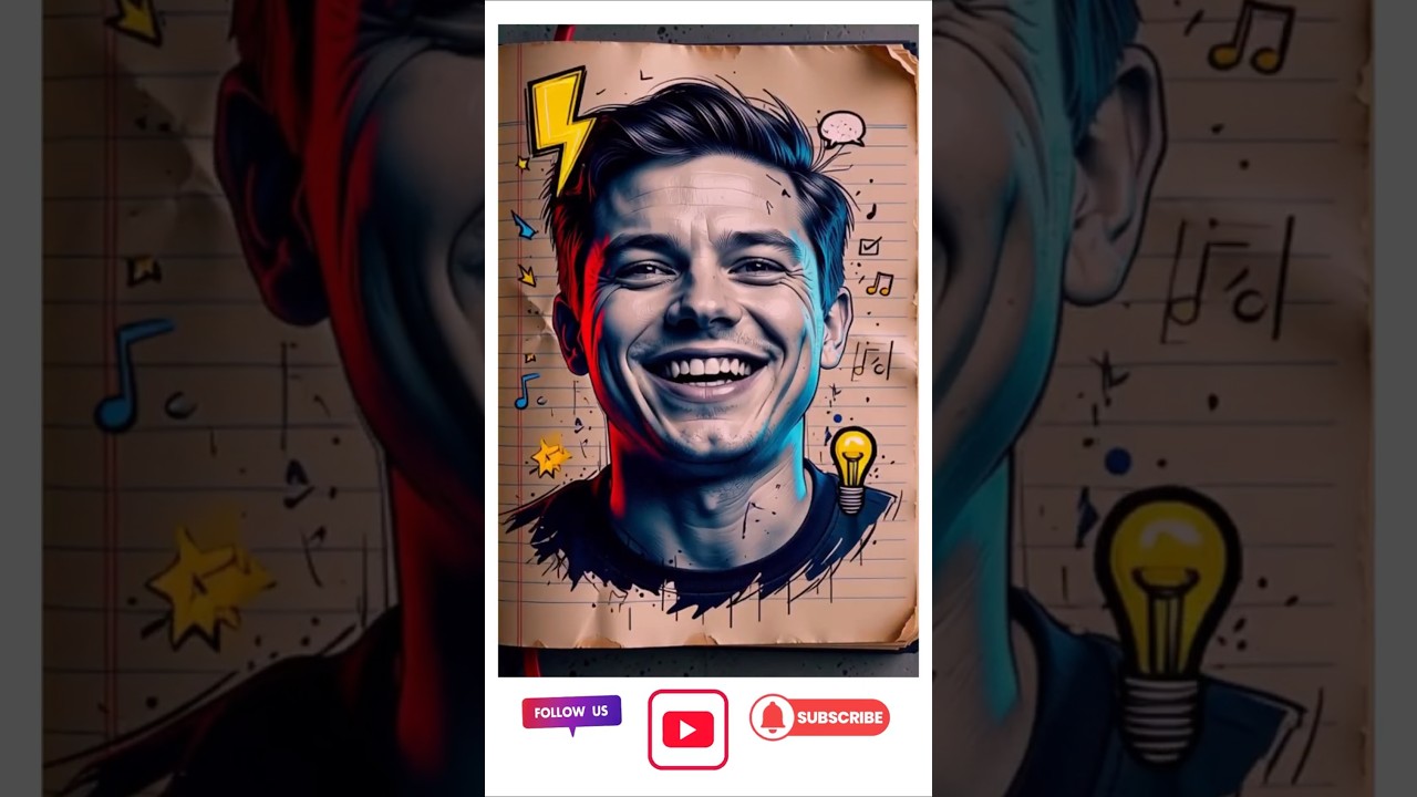 Notebook Doodle Comes Alive ✏️✨ | Animated Sketch Pop-Out