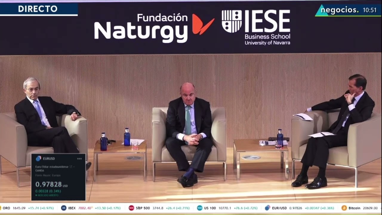 “Estamos infravalorando el impacto de la energía sobre la inflación”. Luis  De Guindos, BCE