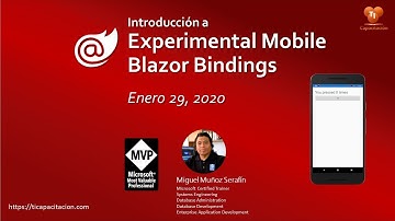Introducción a Experimental Mobile Blazor Bindings