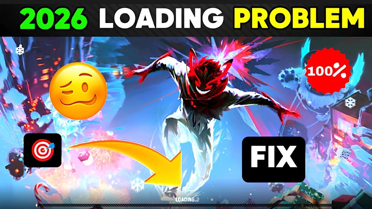 Free Fire Loading Problem 2026 Fix 🔥 FF Loading Screen Pe Atak Gya | Free Fire Open Nahi Ho Raha