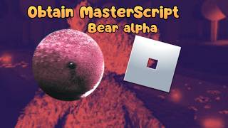 Celebrity Obtain the MasterScript Badge in Bear Alpha! #bearalpha #roblox #tutorials #guide Profile