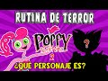 Poppy play time rutina de ejercicios terrorfica reto adivina la sombra del personaje