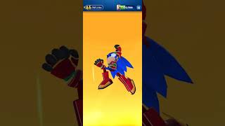 Dragonfire Sonic trying to complete run challenge mission Sonic Dash #sonic #sega #gaming @gaming81