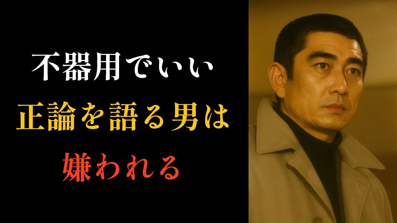 【高倉健流の生き方】本当の優しさとは何か。「正論」が人を救うとは限りません。黙ったほうが、守れた友情もありました。黙って静かに相手に寄り添う、それが健さん流、静かな人間関係論です