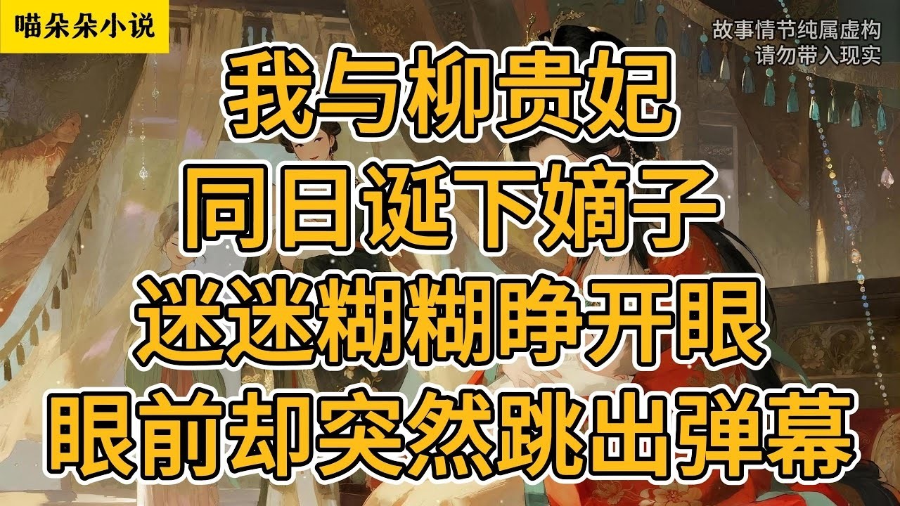 我与柳贵妃同日诞下嫡子。迷迷糊糊睁开眼，眼前却突然跳出弹幕。#一口氣看完 #小说 #小説 #故事