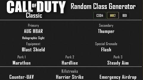 MW2 - Invasion Domination (18-9) Random Class Generator #227 [2022]