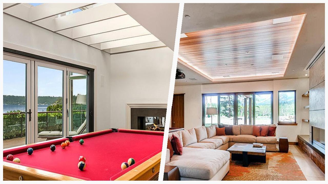 75 Living Space With A Concrete Fireplace Design Ideas You'll Love 🔴