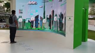 Sensor based Interactive LED wall