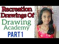 Recreation drawings of drawing academy part 1sketch with kirithi 