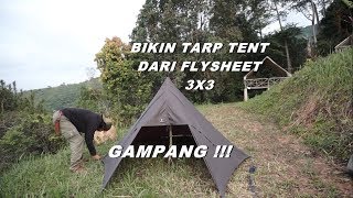 Flysheet Ultralight Waterproof Ukuran 4x6 Meter Full Sealed 19 Lubang - Flysheet Tenda - Fly sheet - flyshet - fly shet