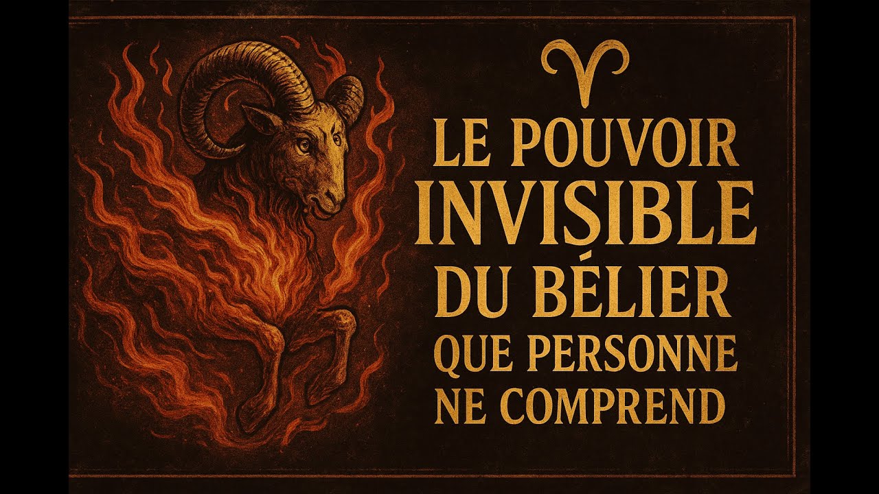 LE POUVOIR INVISIBLE DU BÉLIER QUE PERSONNE NE COMPREND