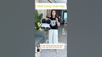 Ghế Công Thái Học Ngồi Chống Gù Lưng , Chống Lệch Vai, Đau Mỏi Lưng #ghetualung #ghetua