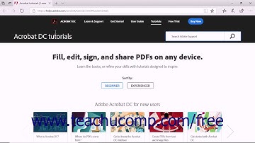 Acrobat Pro DC Tutorial Adobe Acrobat Help - Adobe Acrobat Pro DC Training Tutorial Course