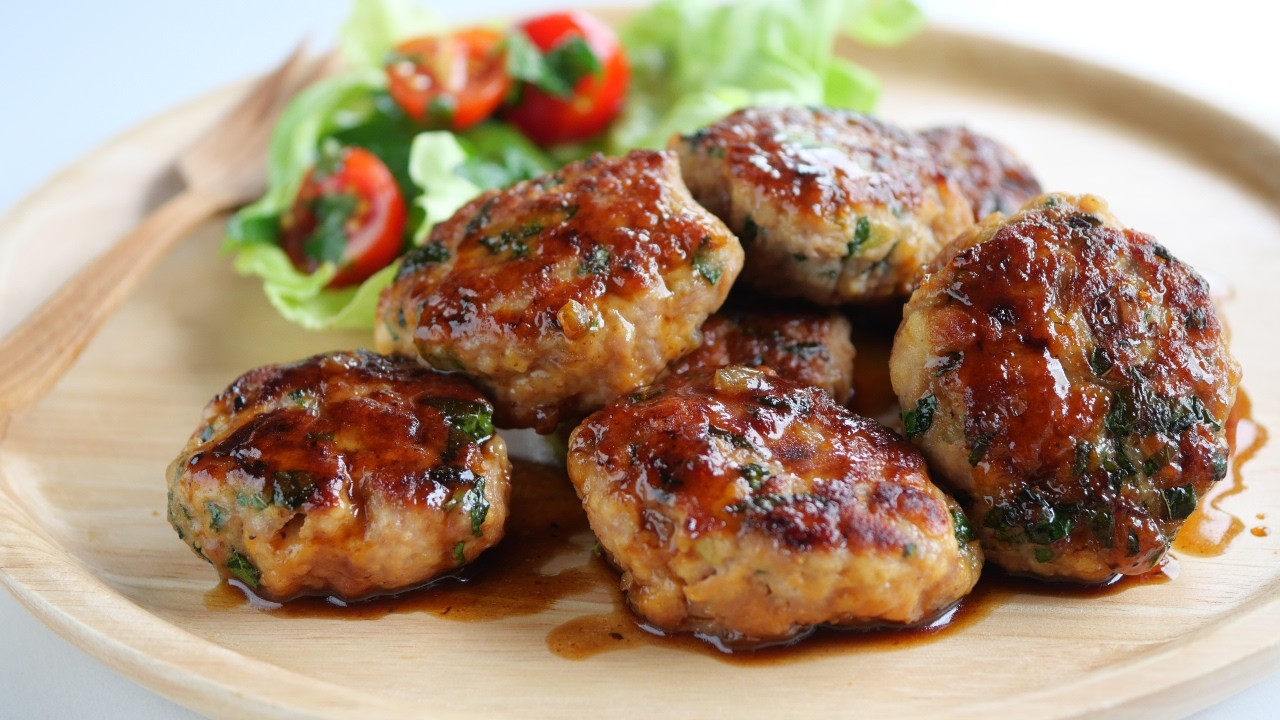 【はんぺんで食感柔らか♡はんぺんでふわふわ!大葉つくね】Fluffy Hanpen Tsukune