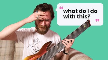 Blues Player Tries a 9 String For The First Time... Blindfolded! | Riffing On Ep 4