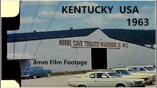 Kentucky 1963 - Horse Cave - 8mm Film Footage