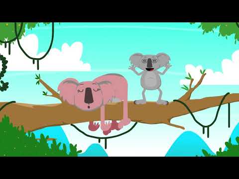 The koala song. Nursery Rhyme. Meaningful videos for kids aged 2-6.