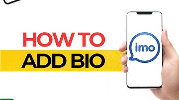 How to add bio in imo messenger