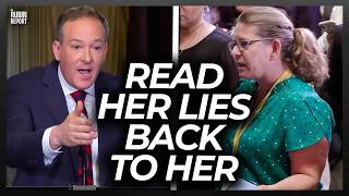 Listen to Press Go Quiet as Republican Reads Reporter’s Lies Back to Her Face