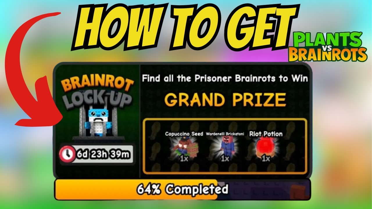 How To Get GRAND PRIZE Copuccino Seed in Plants Vs Brainrots! [NEW UPDATE]