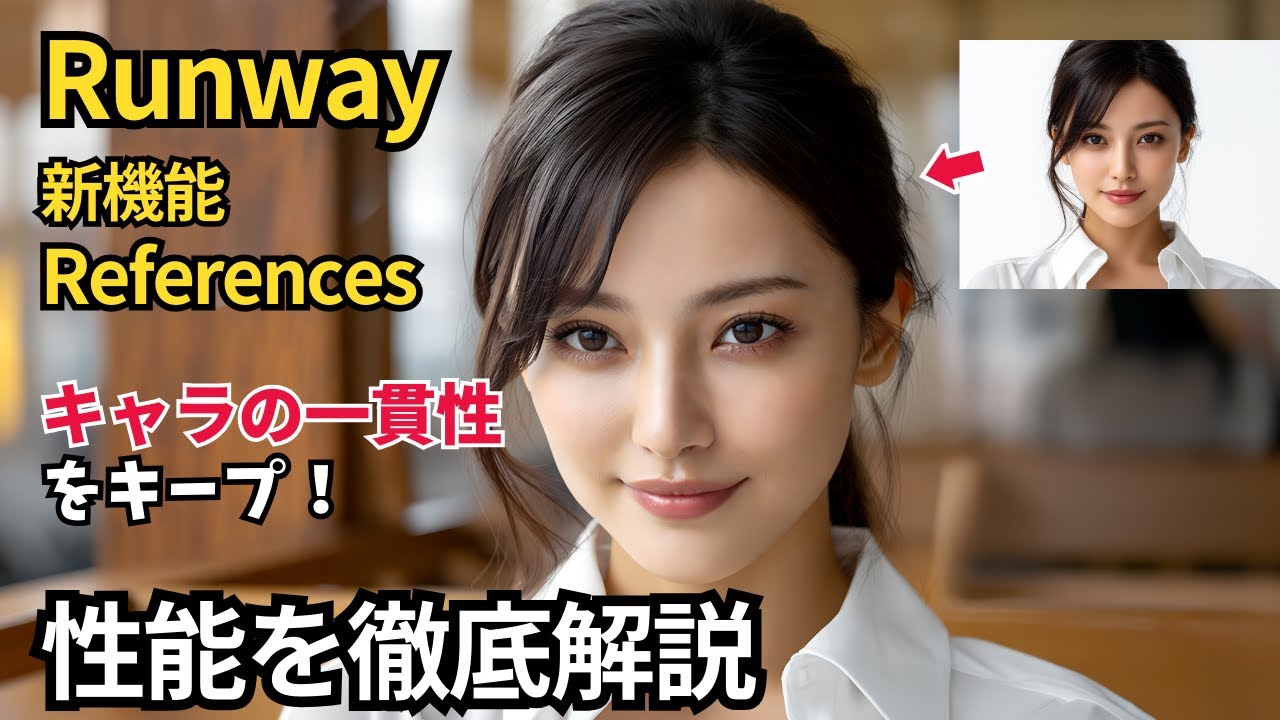 【新機能】Runway Gen-4の「References」が超便利！キャラの一貫性が驚くほど保たれる【AI動画生成】