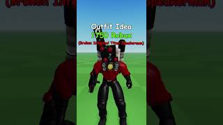 Making Roblox Broken Infected Titan Speakerman Outfit Idea