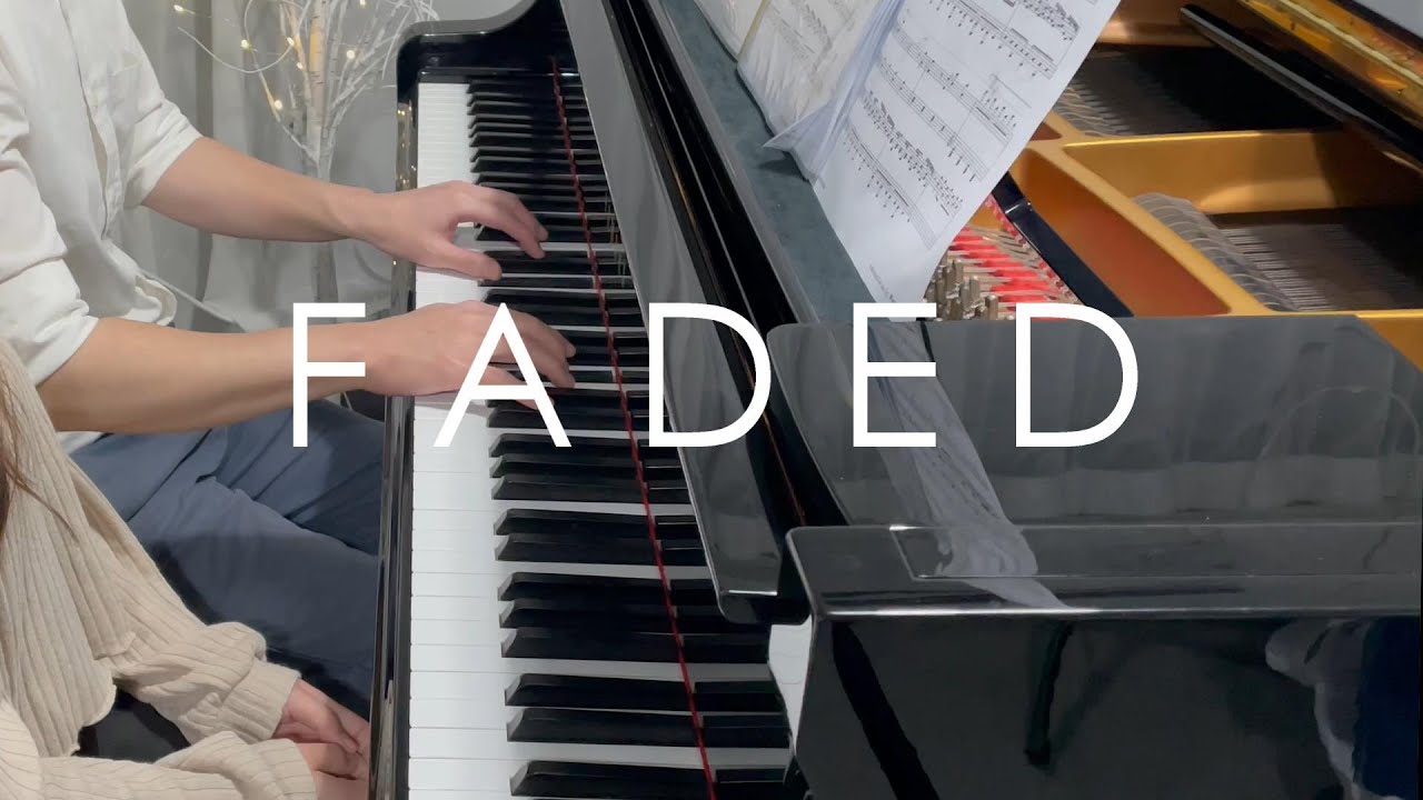 Faded | Alan Walker | Bella & Lucas | Piano Four Hands Cover