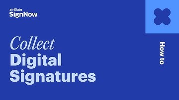 How to Send a Document for Signature