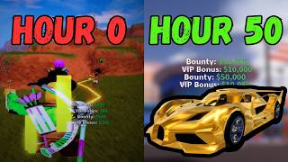 I spent 50 hours to be the BEST BOUNTY HUNTER in Roblox Jailbreak screenshot 5