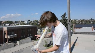 Rooftop Smoke Sesh With An Old Friend!