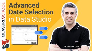 Advanced Date Selection in Google Data Studio - Create rolling dates