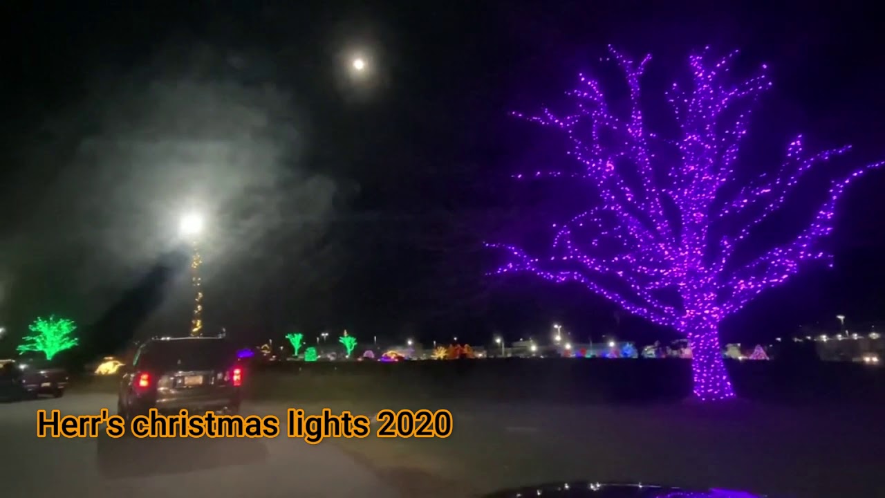 Christmas Lights 2020 Herr's Snacks Factory YouTube