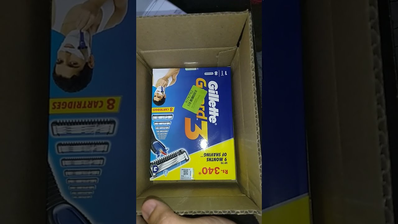 Flipkart || Gillette Guard 3 || Unboxing 