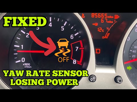 Nissan Juke Qashqai C1145 YAW RATE SENSOR Traction Control Light Losing Power FIXED