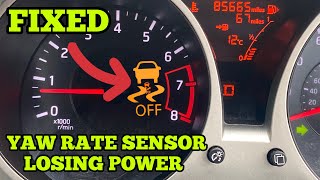 Nissan Juke Qashqai C1145 YAW RATE SENSOR Traction Control Light Losing Power FIXED