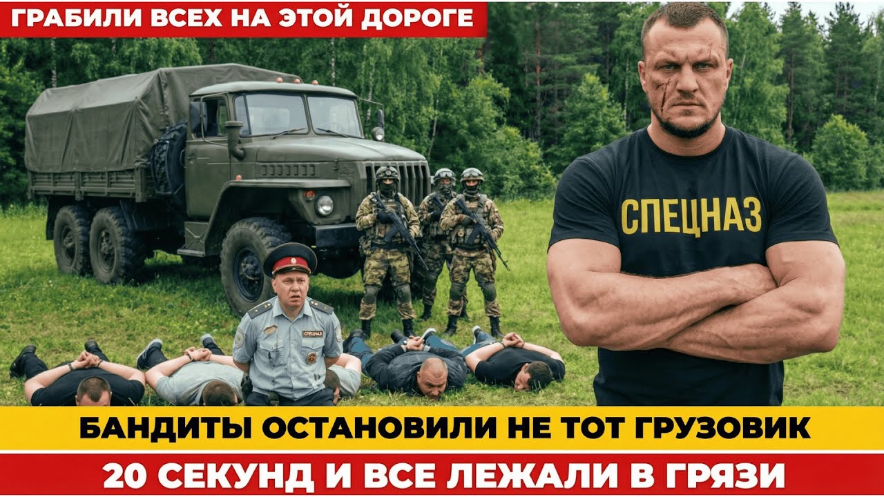 Бандиты думали, что грабят простых вахтовиков, но нарвались на засаду спецназа...