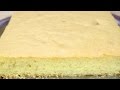 طريقة عمل الكيكة الاسفنجية بالزبدة Butter Sponge Cake