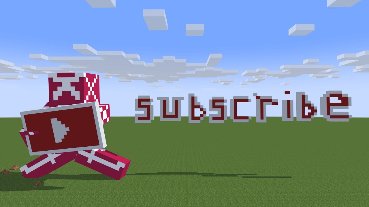 S u b s c r i b e （minecraft short animation） - YouTube