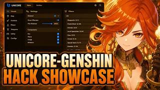 Genshin Impact Best Unicore Cheat - Gameplay (High Damage / God Mod / Skip Dialogues & more #adwincc