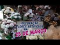 ONDE COMPRAR DECORAÇÃO COM ARRANJOS DE FLORES ARTIFICIAIS NA 25 DE MARÇO MUITA VARIEDADE